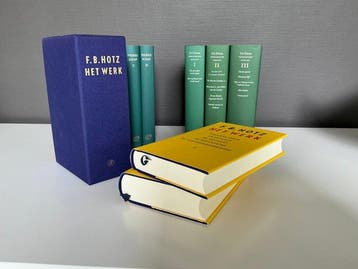 8 boeken - Verzameld werk P. A. Daum, Pierre Kemp, F.B. Hotz