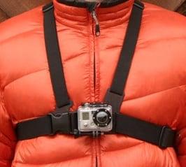 Borst harnas borstharnas houder gopro go pro sj4000 8 9 10, Audio, Tv en Foto, Actiecamera's, Verzenden, Nieuw