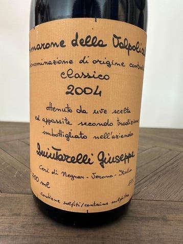 2004 Giuseppe Quintarelli - Amarone della Valpolicella - 1, Collections