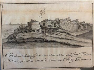 Italië - Lazio / Anzio; Pietro Marcellino Corradini - Rudera, Livres, Atlas & Cartes géographiques