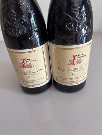 1991 Caves Salavert, Châteauneuf du Pape -, Verzamelen, Nieuw