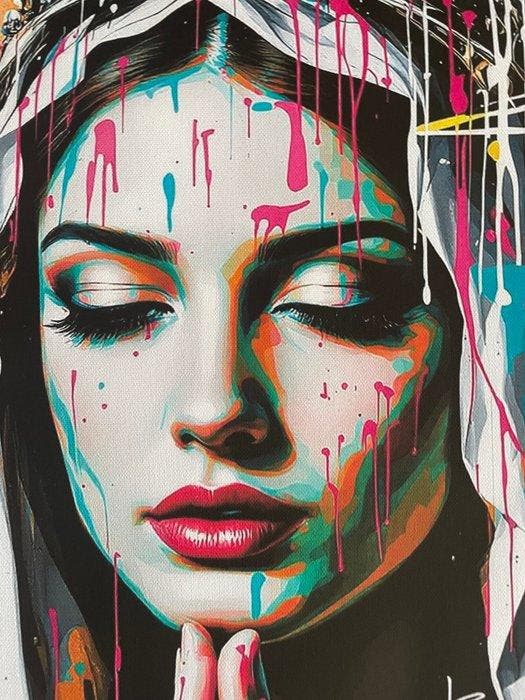Nina Nox - Prayer XL, Antiquités & Art, Art | Peinture | Moderne