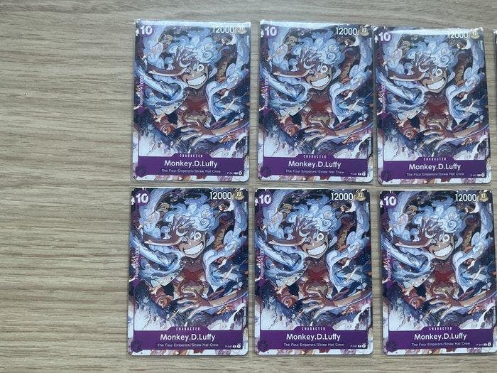 Bandai - 8 Card - One Piece - Monkey D. Luffy Monkey.D.Luffy, Hobby en Vrije tijd, Verzamelkaartspellen | Overige