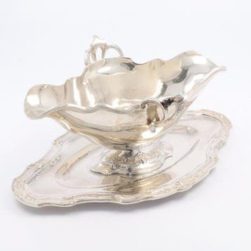 Delheid Frères, model 479 Louis XV - Sauskom - Zilver