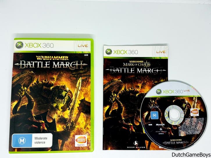 Xbox 360 - Warhammer - Battle March, Games en Spelcomputers, Games | Xbox 360, Gebruikt, Verzenden
