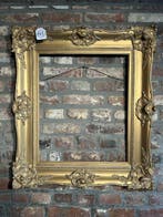 Lijst - 143. Oude goud vergulde schilderijlijst. Voor