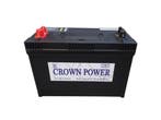 Crown 12 volt 110AH semitraktie accu, Nieuw