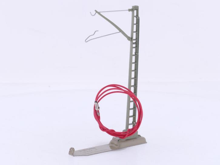 Schaal H0 Märklin 7012 aansluitmast 11 cm. #9159 (H0 (1:87), Hobby en Vrije tijd, Modeltreinen | H0, Rails, Gebruikt, Märklin