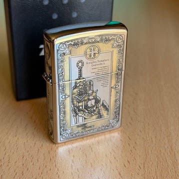 Zippo - Templratios - Aansteker - Messing, Staal, Verzamelen, Nieuw