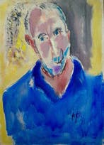 Guido Pajetta (1898-1987) - Sguardo, Antiek en Kunst, Kunst | Schilderijen | Modern