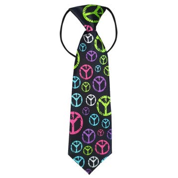 Fako Fashion - Kinderstropdas - Print - Elastiek - Zwart, Kleding | Heren, Stropdassen, Verzenden, Nieuw