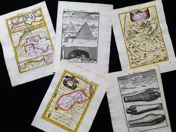 Afrika - [LOT van 5] - Noord-Afrika / Nijl / Egypte /, Nieuw
