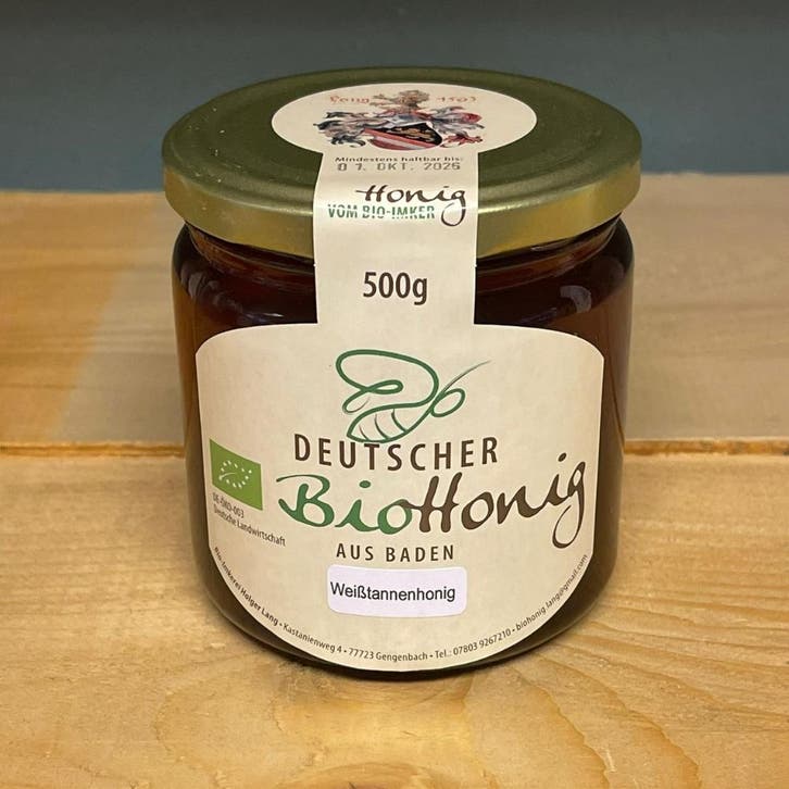 BIO-Honing Rauw - Zilverspar-dennen (Weißtanne) Zwarte Woud, Sports & Fitness, Produits de santé, Wellness & Bien-être, Enlèvement ou Envoi