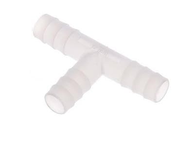 Connecteur de tuyau en T en PVDF de 13 mm (1/2) [2 Pièces], Verzenden