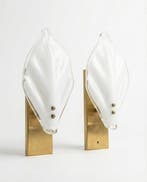 Wandkandelaar (2) - Verguld messing