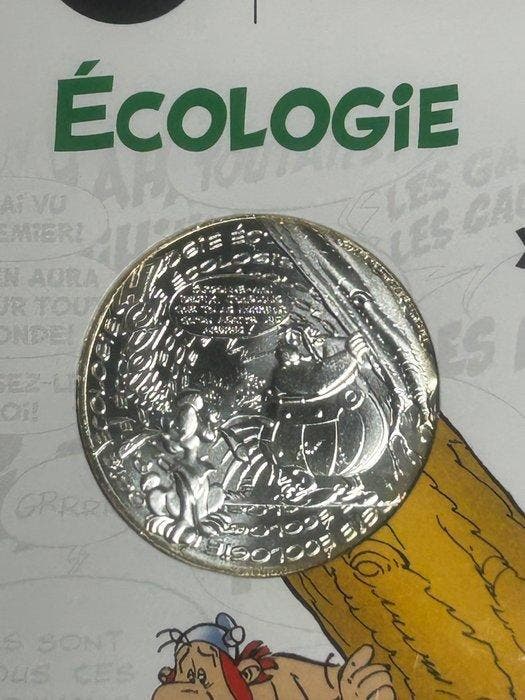Frankrijk. 10 Euro 2022 Asterix und Obelix Ecologie, Postzegels en Munten, Munten | Europa | Niet-Euromunten