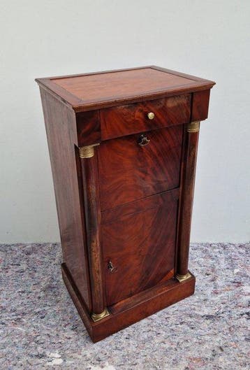 Empire Sokkeltafel ~ Somno ~ nachtkast - Bijzettafel -, Antiek en Kunst