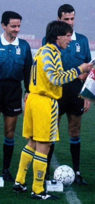Parma - Zola matchworn/ issue - 1995 - Voetbalshirt, Verzamelen, Nieuw