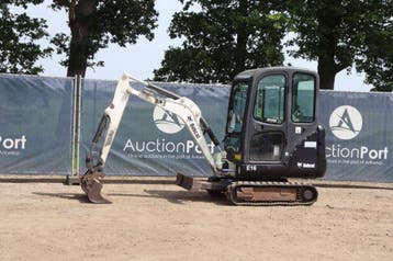 Veiling: Minigraver Bobcat E16 Diesel 10kW 2012, Ophalen