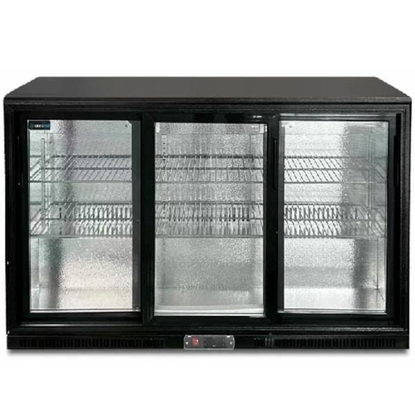 Barkoelkast | 300L | Zwart | +2°C/+10°C | Statisch +, Zakelijke goederen, Horeca | Keukenapparatuur, Nieuw in verpakking, Verzenden