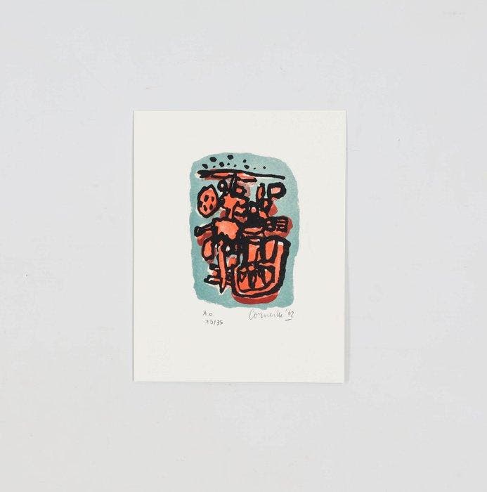 Corneille (1922-2010) - Zonder titel, Antiek en Kunst, Antiek | Overige Antiek