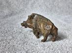 Pierre Chenet (XX-XXI) - sculptuur, Le Sanglier - 4 cm -, Antiek en Kunst