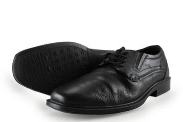 Longo Veterschoenen in maat 41 Zwart, Verzenden, Zwart, Longo, Gedragen