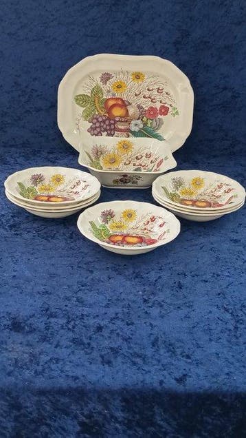 Spode - Tafelservies (12) - Reynolds - Keramiek, Antiek en Kunst