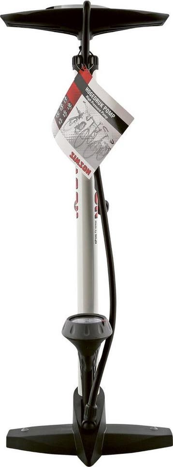 Simson Hogedrukpomp met manometer - voor alle soorten banden, Verzenden, Nieuw