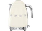 SMEG -  Variable Waterkoker 50s Style  - Crèmewit, Elektronische apparatuur, Waterkokers, 1 tot 2 liter, Verzenden, Nieuw
