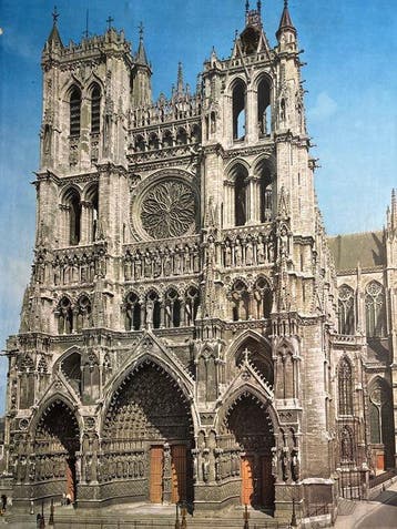 Anonymous - Art Gothique : La cathédrale dAmiens - XIIIe, Antiquités & Art