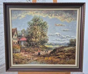 August-Alexander Wendehals (1934-2003) - Landschaft mit