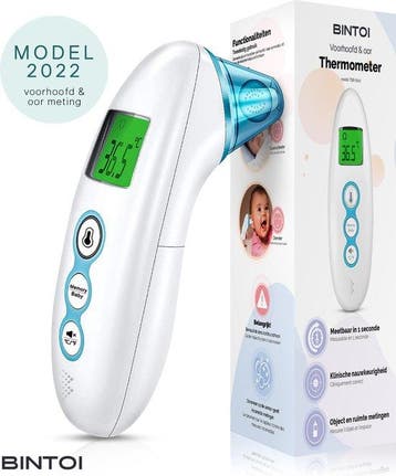 2dekans | Bintoi® X100 Digitale Thermometer – Oor &, Diversen, Ophalen of Verzenden, Nieuw