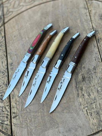 Keukenmes - Kitchen knife set - Laguiole Bougna Met Bee