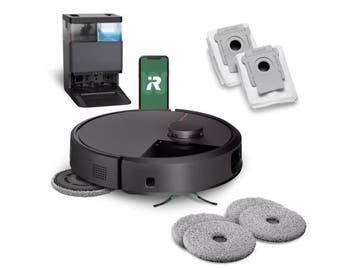 Veiling - iRobot Roomba Plus 506 Combo + AutoWash Dock zwart, Nieuw