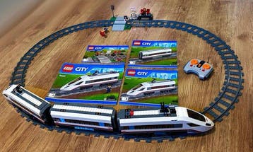 Lego Set - City - 60051 High-Speed Passenger Train LIKE NEW, Nieuw