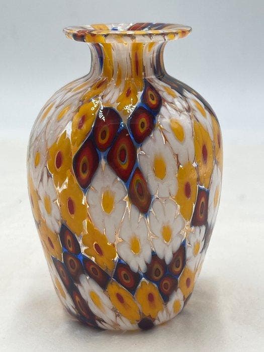 Livio Campanella - Vaas - Muranoglas, Antiek en Kunst, Antiek | Glaswerk en Kristal