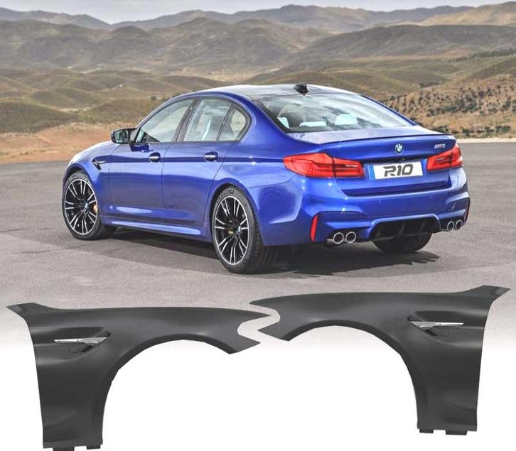 Kit 2 Ailes Avant Pour Bmw Série 5 Bmw G30 G31 17- Look M5 C, Autos : Pièces & Accessoires, Carrosserie & Tôlerie, Envoi