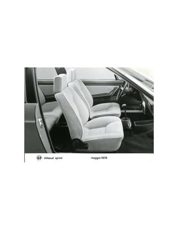 1978 ALFA ROMEO SPRINT PERSFOTO, Ophalen of Verzenden