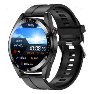 Smartwatch met Bloeddrukmeter en Zuurstofmeter - Fitness, Verzenden, Nieuw, SACOSDING