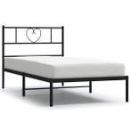 Bedframe metaal 100x200 | 34% Retour deal - Weg = Weg, Huis en Inrichting, Slaapkamer | Bedden, 100 cm, Eenpersoons, Verzenden