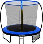 Premium trampoline - diameter 244 cm - met veiligheidsnet, Verzenden