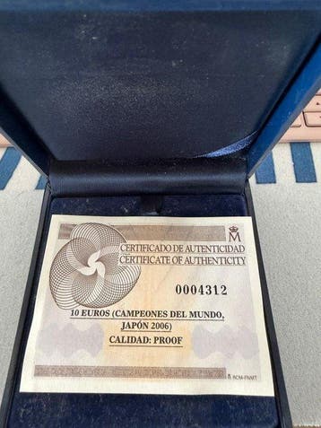 Spanje. 10 Euro 2006 Campeones del Mundo Baloncesto -