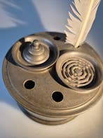 Johannes Daniël Druy ca. 1795 - Inktpot - Tin, Antiek en Kunst