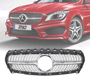 Calandre Pour Mercedes Classe Cla W117 16-18 Look Diamond No, Verzenden