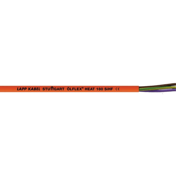 Lapp Olflex Heat 180 SiHF 5G1.5 Besturingskabel - 00460163, Doe-het-zelf en Bouw, Elektriciteit en Kabels, Verzenden
