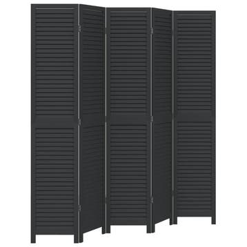 Kamerscherm 5 panelen | 77% korting | Retour deal, Huis en Inrichting, Woonaccessoires | Kamerschermen, Verzenden, Zo goed als nieuw