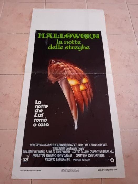 JOHN CARPENTER - HALLOWEEN original poster Horror Michael, Verzamelen, Film en Tv