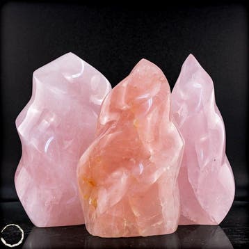 Rozenkwarts vlammenset – Zachte elegantie in tere roze
