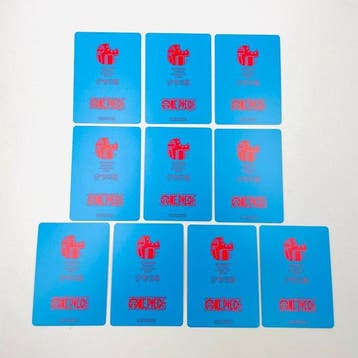 Shueisha - 10 Card - One Piece - One Piece Luffy, 10 Card, Nieuw